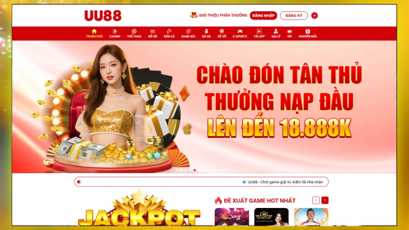 UU88 – Top Nhà Cái Uy Tín Với Xổ Số & Thể Thao Hấp Dẫn